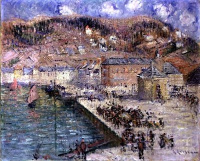 Fisketorget av Gustave Loiseau