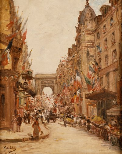 Bastille-dagen av Gustave Madelein