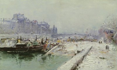 Sitere Under Snow Island av Gustave Madelein
