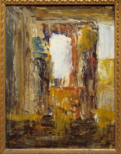 Abstrakt utkast til maleri av Gustave Moreau (1826-1898) Paris fra 1800-tallet, Musee Gustave Moreau av Gustave Moreau