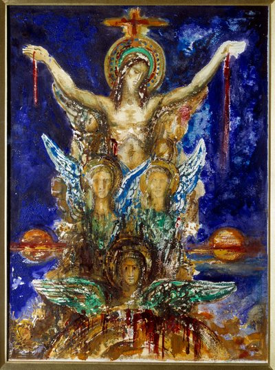 Christ the Redeemer Akvarell av Gustave Moreau av Gustave Moreau
