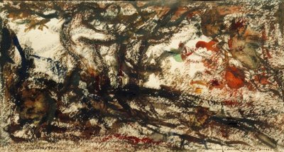 Kamp de centaures av Gustave Moreau