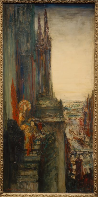 De reisende englene av Gustave Moreau