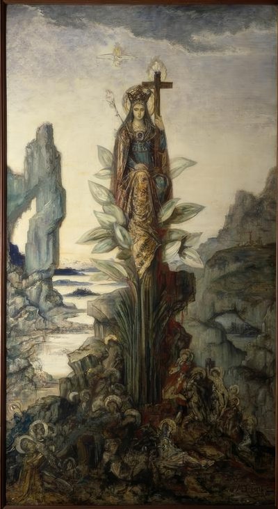 Mystisk blomst av Gustave Moreau
