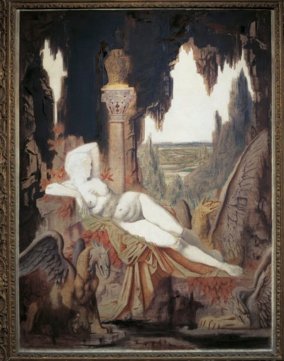 Frankrike, Paris, Fee aux Griffons av Gustave Moreau