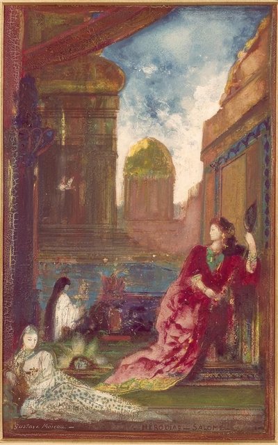 Herodias og Salome av Gustave Moreau