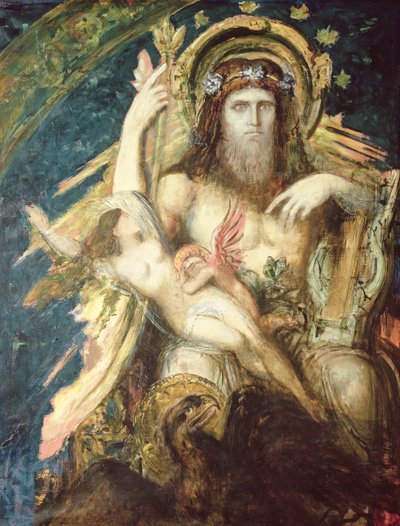 Jupiter og Semele av Gustave Moreau