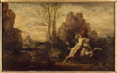 Bortføringen av Europa av Gustave Moreau