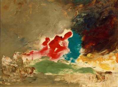 Uten tittel (fargeskisse) av Gustave Moreau