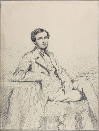 Portrett av Eugene Lacheurié av Gustave Moreau