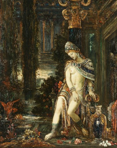 Susanna og de eldste, ca. 1895 av Gustave Moreau