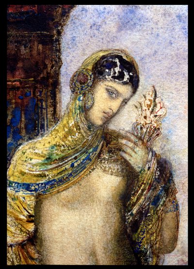 Song of Songs-detaljen til 83718 av Gustave Moreau