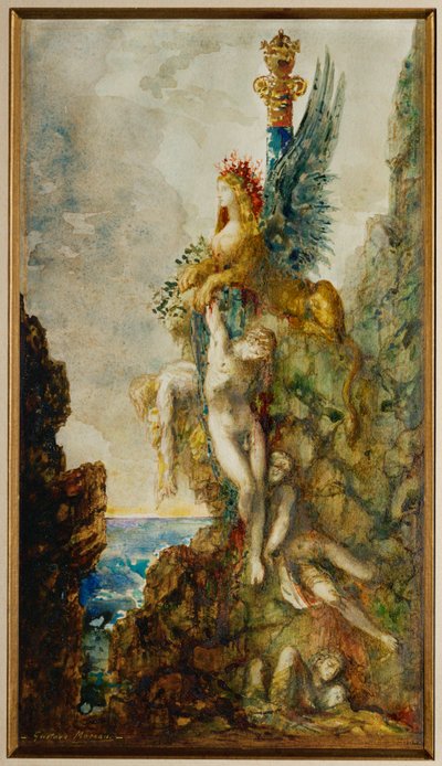 Den seirende sfinksen av Gustave Moreau
