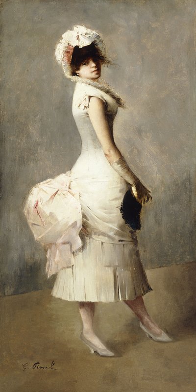 Elegante damer av Gustave Nicolas Pinel