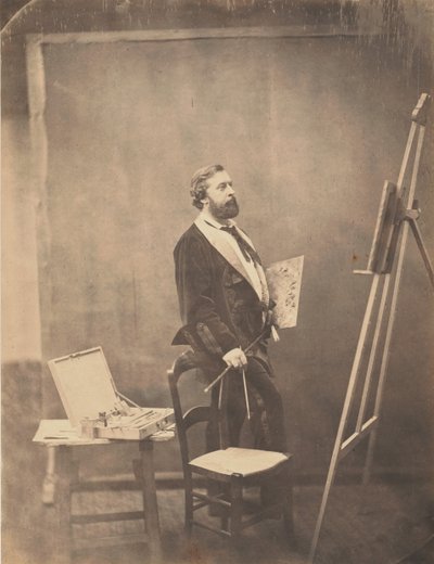 Portrett av J. Savile Lumley, Madrid, 1859. av Gustave Penabert