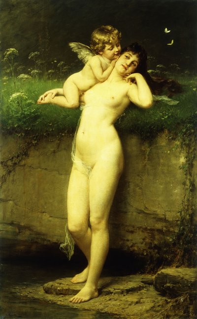 Venus og Amor av Gustave Popperitz