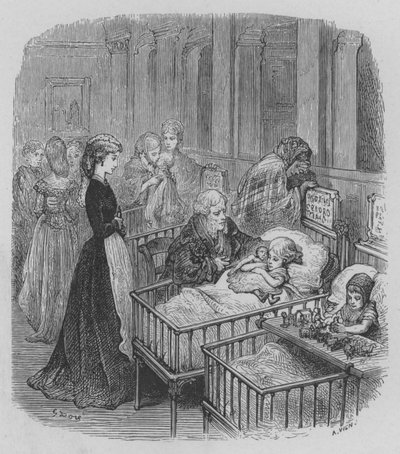 Barnesykehuset av Gustave after Dore