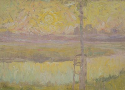 Jardin a Laethem-Saint-Martin, ca. 1910 av Gustave de Smet