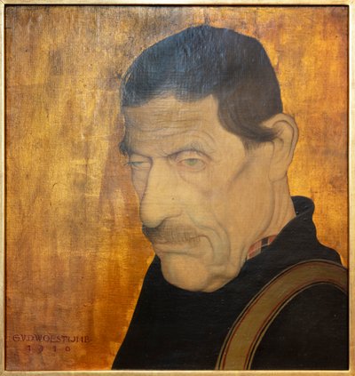 Leder for en Man-Nandje Hooft av Gustave Van de Woestyne