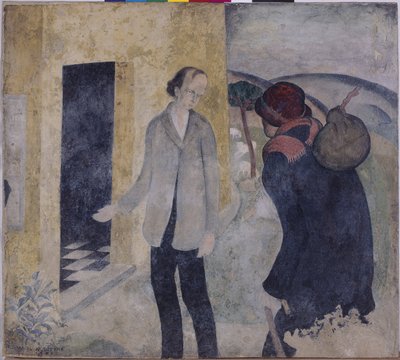 Gjestfrihet til fremmede av Gustave Van de Woestyne