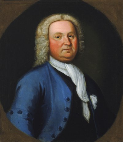 Dr. Gustavus Brown, 1742. av Gustavus Hesselius