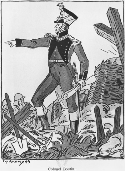 Oberst Boutin, illustrasjon fra 