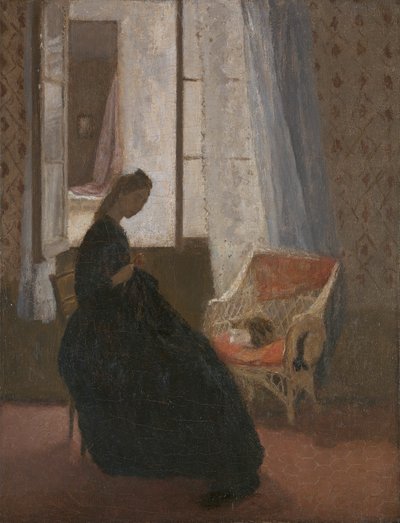 Kammeret på domstolen av Gwen John