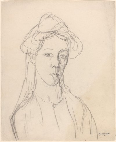 Selvportrett av Gwen John