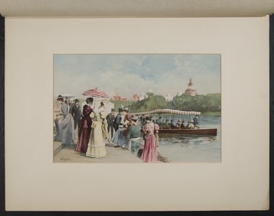 Gondollanding, North Lagoon av H.D. Nichols