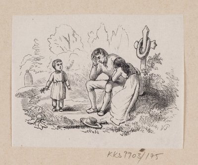 Illustrasjon til "Den siste perlen" i H.C. Andersen, "Eventyr og historier", bind 2 av H.P. Hansen