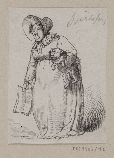 Illustrasjon til "Hjertesorg" i HC Andersen, "Eventyr og Histories", bind 2 av H.P. Hansen