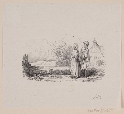 Illustrasjon til «Høren» i H.C. Andersen, "Eventyr og historier", bind 2 av H.P. Hansen