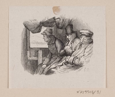 Illustrasjon til "Lykkens Kalosker" i H.C. Andersen, "Eventyr og historier", bind 1 av H.P. Hansen