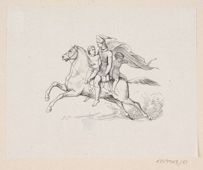 Illustrasjon til "Ole Lukøie" i H.C. Andersen, "Eventyr og historier", bind 1 av H.P. Hansen