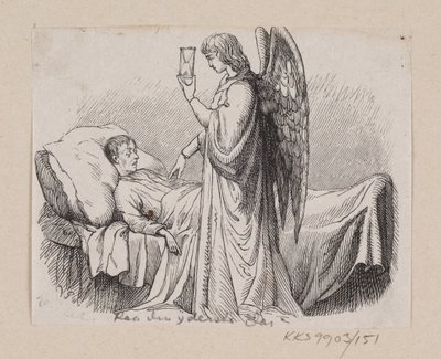 Illustrasjon til "På den siste dag" i H.C. Andersen, "Eventyr og historier", bind 2 av H.P. Hansen