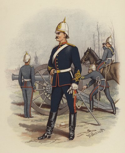 viktoriansk artilleri av H. Bunnett