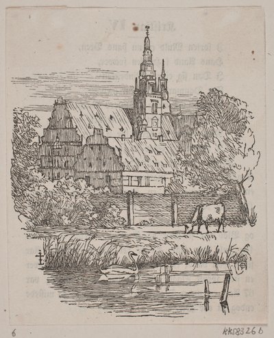 Frederiksborg slott av H. C. Henneberg