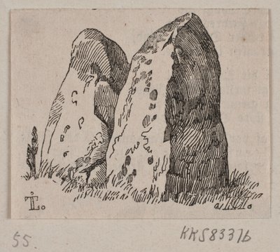 Illustrasjon for "Stone Monuments" av H. C. Henneberg