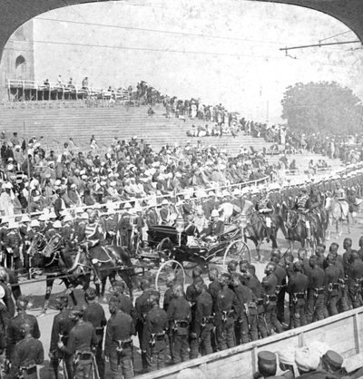 Procession of the Maharajahs, Delhi, India, 1912. av H. D. Girdwood