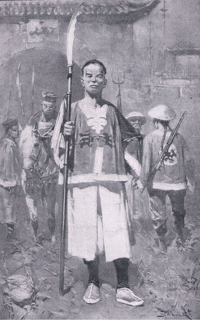 En bokser (litho) av H. M. Koekkoch