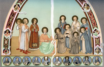 Hellige menn, 1400-tallet 1849. av H. Moulin