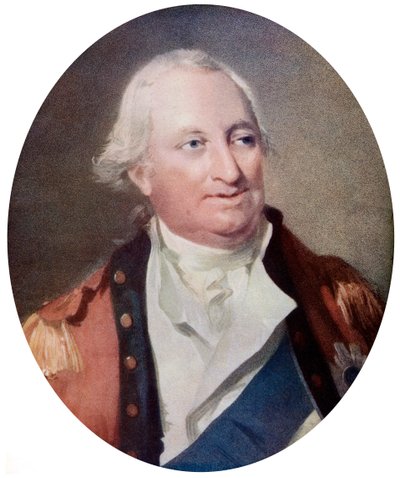 Charles Cornwallis, 1st Marquess Cornwallis, engelsk militærsjef, sent på 1700-tallet, c1920. av H Ogborne