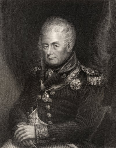 Admiral William Carnegie, gravert av Henry Cook, fra 