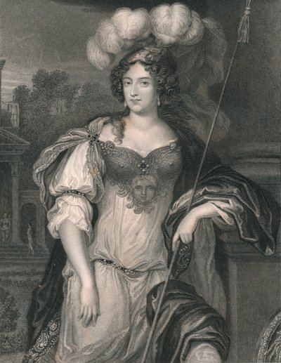Frances Theresa Stewart, hertuginne av Richmond, midten av 1800-tallet. av H. Robinson