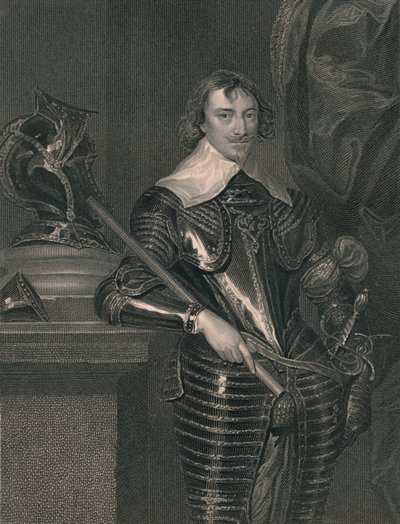 Robert Rich, jarl av Warwick, ca 1630-tallet, tidlig på midten av 1800-tallet. av H. Robinson