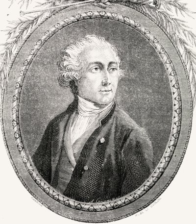Antoine Laurent Lavoisier, gravert av Pannemaker-Ligny, fra 
