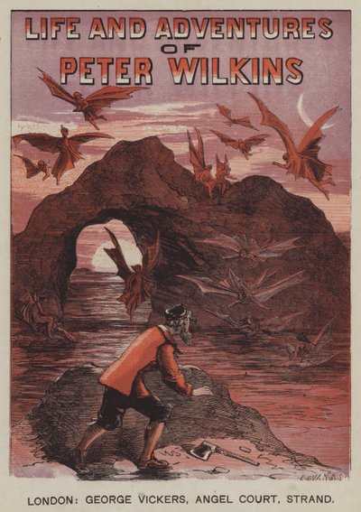 Life and Adventures of Peter Wilkins (farge litho) av after Hablot Knight Browne