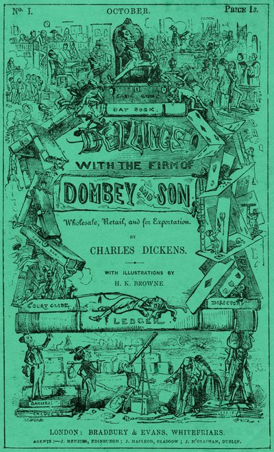 Charles Dickens - Dombey og sønn av Hablot Knight Browne