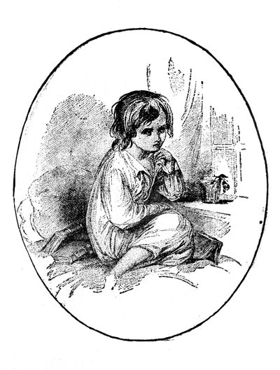 Lille Paul fra Dombey & Son av Charles Dickens av Hablot Knight Browne