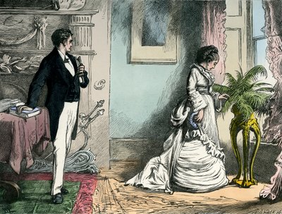 Vår felles venn av Dickens av Hablot Knight Browne